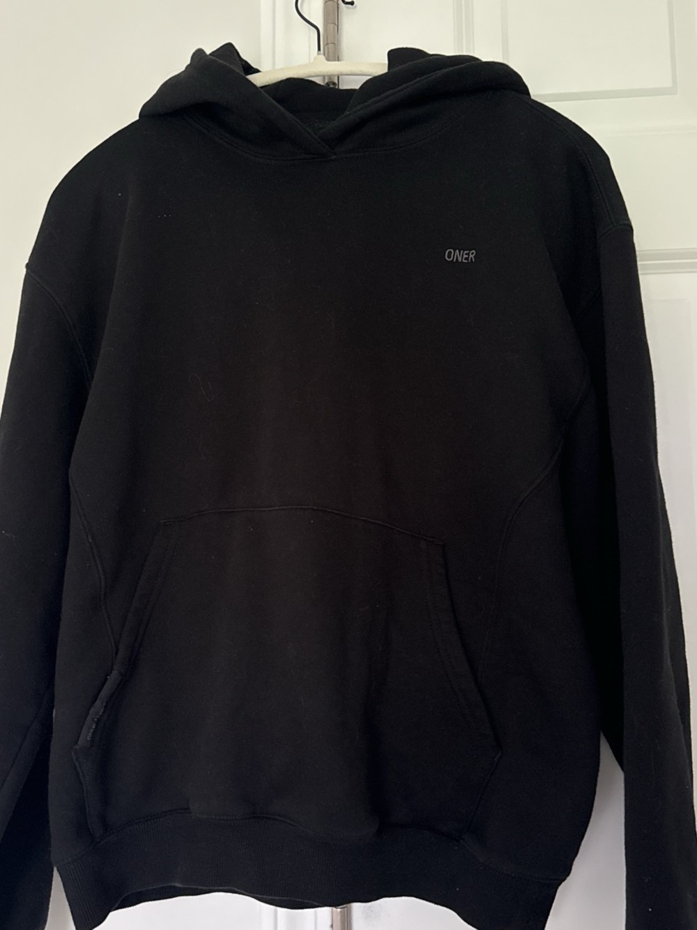 Oner Active Black Pullover Hoodie